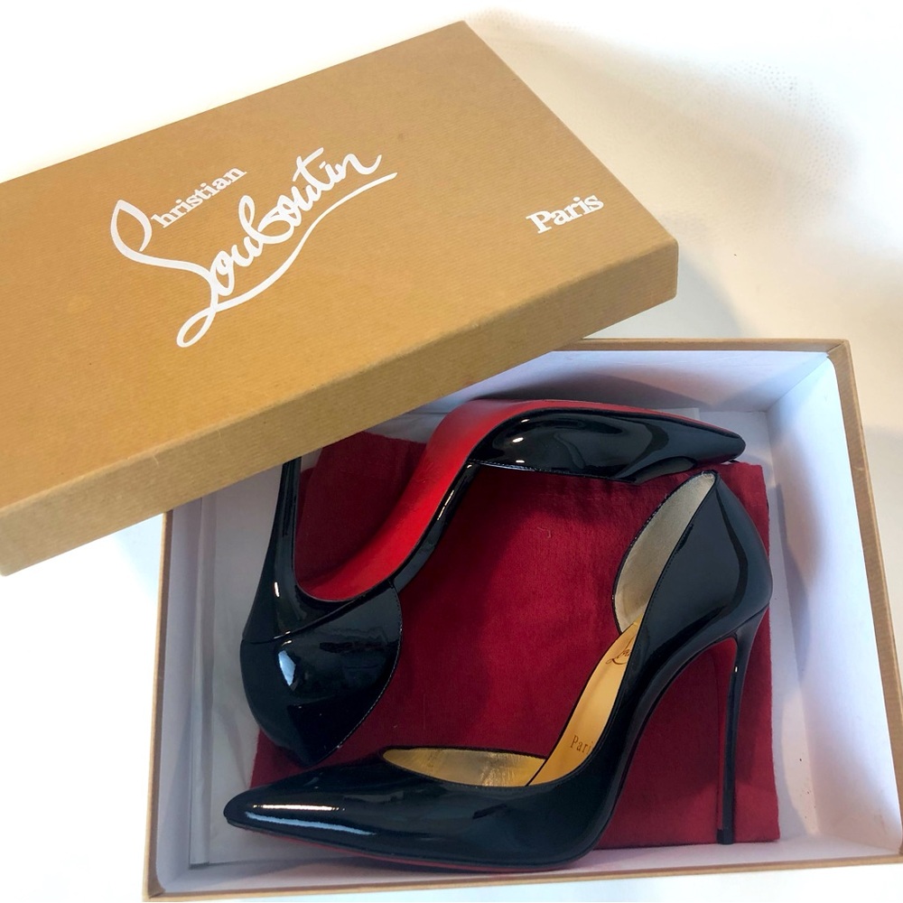 Black Christian Louboutin Iriza Heels